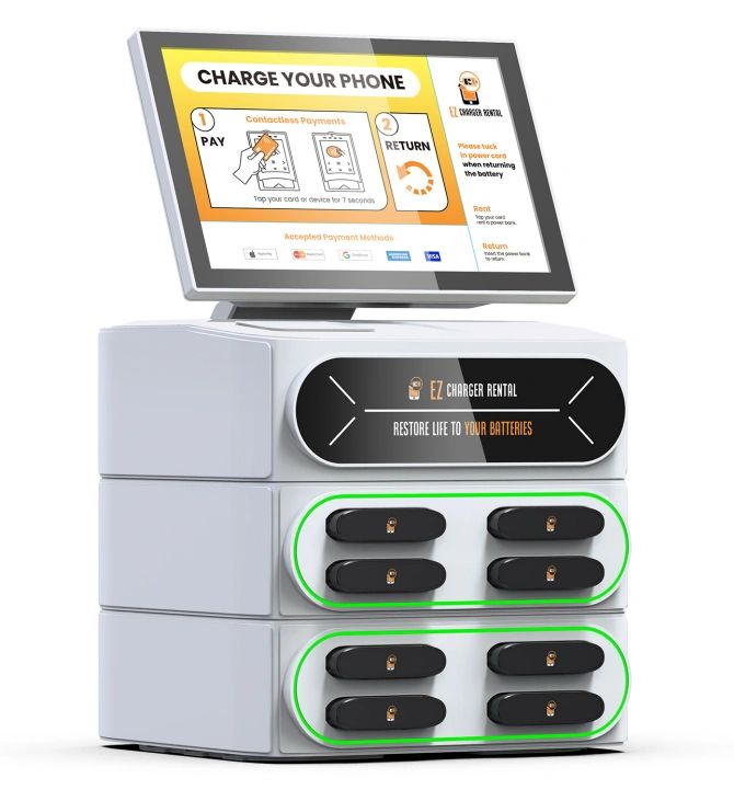 8 Pack kiosk